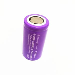 Les piles au lithium rechargeables IMR 18350 1100 mAh 30 A 3,7 V peuvent être utilisées pour/batterie de vue cellule de stylo laser/batterie pour grattoir à cheveux/batterie de poêle de haute qualité à 100%