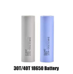 100% Hoge Kwaliteit INR21700 30T Batterij 3000mAh 40T 4000mAh 21700 Lithium 35A 3.7V Li-ion Oplaadbare batterijen voor Samsung