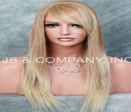 100 Human Hair Long New Rechte Strawberry Blonde Mix Wig Ihhi 613272373840