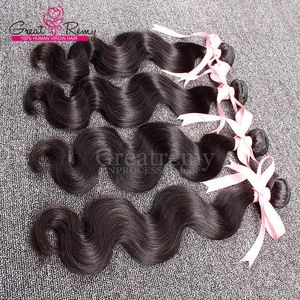 9A Goedkope Weave 3 stks / partij Groothandel Topkwaliteit Menselijk Haar Body Wave Indian Hair Grade 9A Premium Kwaliteit Maagd Haarbundels voor Greatry®