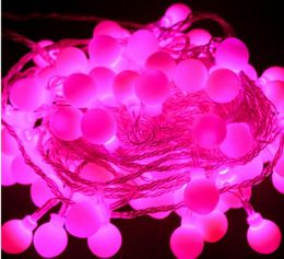 100 LED 10 M String Light Christmas / Bruiloft / Party Tree Decoration Lights Round Ball Outdoor Waterdichte LED-lamp