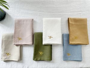 100 serviettes en lin 4 pièces nappe de fête dîner Restaurant maison mariage serviettes en tissu 4545 cm taille 240112