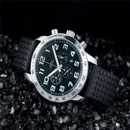 100% Man Quartz Stopwatch Watches masculinos Top Fashion Classic Mens Chronograph Wallwatches 540302P