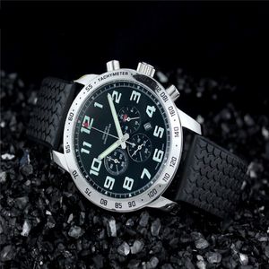 100% man kwarts stopwatch mannelijke horloges top fashion klassieke heren chronograaf polshorloges 540 247y
