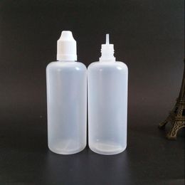 100 ml de bouteilles de gouttes en plastique PE