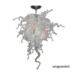 Slim ontwerp eigentijdse mond geblazen hanglampen AC 110V 240V Murano -stijl glas