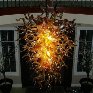 100% boca soplada CE UL Borosilicato Murano Glass Dale Chihuly Art Decor Lighting Murano Chandelier Home