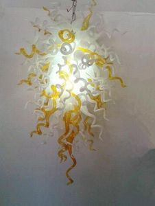 100% soufflé bouche CE UL borosilicate en verre de Murano Dale Chihuly Art élégant pendentif beau lustre lumière