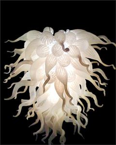100% Mondgeblazen CE UL Borosilicaat Murano Glas Dale Chihuly Art White Glass Lighting Products Modern