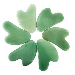 natuurlijke dongling jade steen guasha board voor gezicht massager schrapen gezichtsogen gua sha huidverzorging tool gezondheidszorg schoonheid