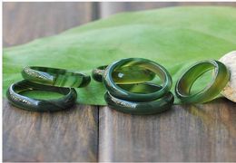 Bague en jade fin naturel 100, mélange de tailles du Myanmar, A5012348557939