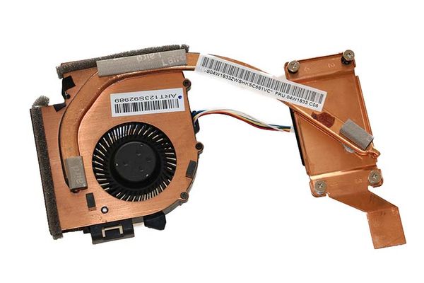 100% nouveau refroidisseur d'origine 04W1833 pour Lenovo IBM Thinkpad E420 E520 E525 radiateur de refroidissement CPU avec ventilateur