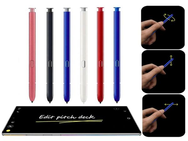 100 Nuevos probados Smart Press Spre s Pen Stylus para Samsung Galaxy Note 10 N970 Note 10 más N975 Phone móvil 6401026