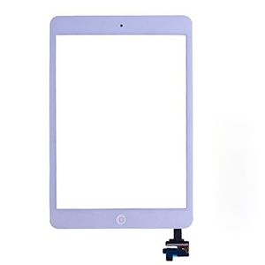 Panel de cristal de pantalla táctil 100% nuevo con digitalizador con botones de conector ic para iPad Mini 2