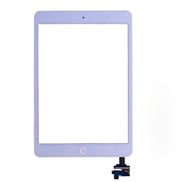 100% nuevo panel de pantalla táctil de cristal con digitalizador con botones de conector ic para iPad Mini 2 de buena calidad