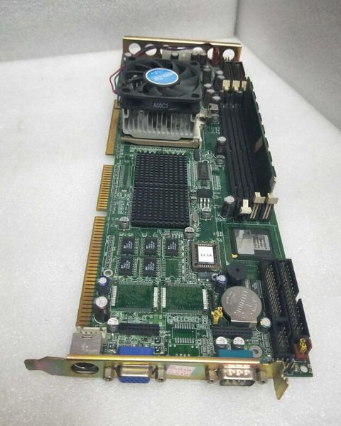 Motherboards Industriais 100% OK Placa IPC Original PCA-6181 REV.A1 Full-size CPU Card ISA PICMG 1.0 com CPU RAM