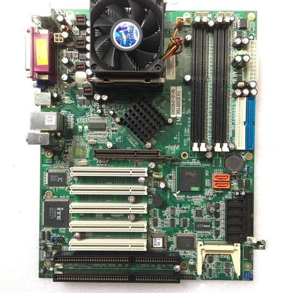 100% OK placa base IPC Original IMBA-8650GR-R10 Rev1 0 865 placa base industrial con CPU RAM VGA 5 PCI LAN 2 ISA IPC Board279V