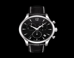 100 originele Eta Swisss Quartz Movement Men039S Chronograph Watch T0636171605700 T063 GENTS PROSSWATCH Topmerk Luxe WA4404176