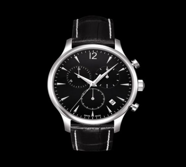 100 Mouvement de quartz ETA Swisss original Men039S Chronograph Watch T0636171605700 T063 Gents Wristwatch Top Brand Luxury WA1927415