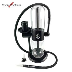 100% Original Gravity Hookah Set 360 Bouteille en verre rotative Narguile Kit complet Tuyau d'eau pour fumer Shisha Accessoires HKD230809