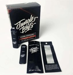 100% original Jungle Boy jetable Vape Pen E cigarettes 280mAh batterie rechargeable 1.0ml capacité de pod vide stylos vaporisateur cartouche boîte emballage
