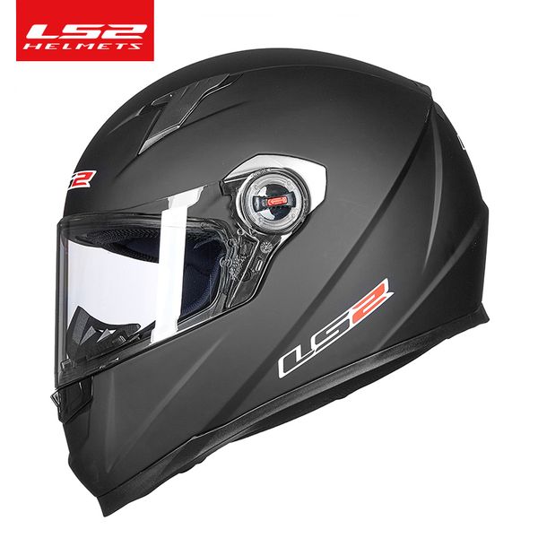 100% Original LS2 FF358 casco de moto de cara completa Alex barros hombre mujer carreras capacetes cascos para moto ECE