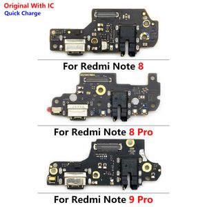 100% originele nieuwe USB -laadpoort Microfoon Dock Connector Board Flexkabel voor Redmi Note 10 10S 8t 9 9s 8 Pro