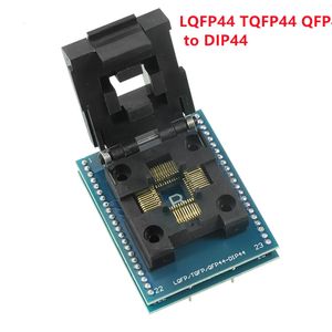 100 Originele qfp44 tqfp44 lqfp44 naar dip40 adapter ic programmeur socket socked voor TL866II 240227