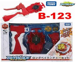 100 originele Takara Tomy Beyblade BURST B123 Long Bey Launcher Set als kinder039s dag speelgoed X05284105041