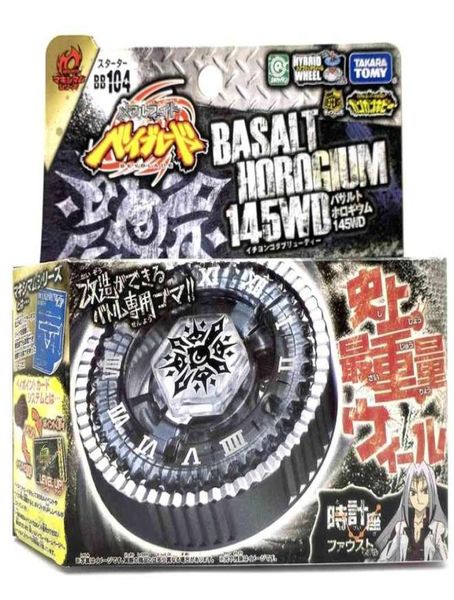 100 ORIGINAL Tomy Beyblade BB104 145WD Basalt Horogium Battle Top Sr Set COMO NIÑOS039S JUGUETES DEL DÍA 2108038612478