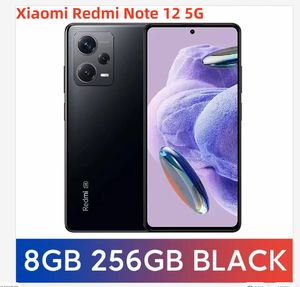 100% garantie d'origine Xiaomi Redmi Note 12 5G Téléphone de marque chinoise Android Charge rapide Bluetooth Big Battery Support infrarouge télécommande 50 millions