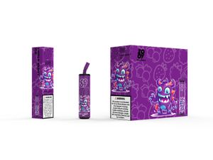 Original ZOOY cola 3000 bouffées cigarette vape jetable débit d'air réglable bobine de maille de 850 mah 5 ml vs bouffée xxl entrepôt de l'ue