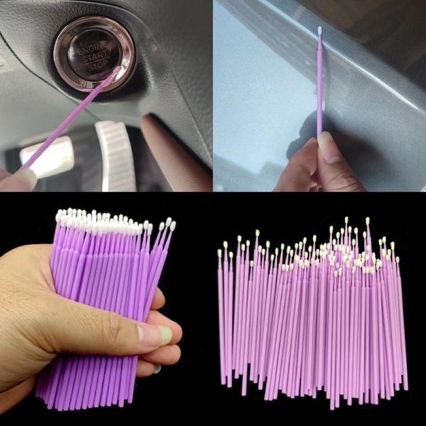 100 paquetes de pintura de touch up microgusos consejos finos para el automóvil