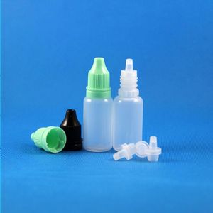 100 Pcs 1/2 OZ 15ML Plastic Dropper Flessen Sabotage Proof Dief Bewijs Vloeibare E CIG Vloeibare OLIE Sap 15 mL Pnnjc