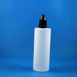 100 Pcs 120 ML Plastic Dropper Flessen Sabotage Proof Bewijs Lange Dunne Naald Nozzle Tips E CIG Liquid Liquide OLIE Sap Damp 120 mL Qbojt