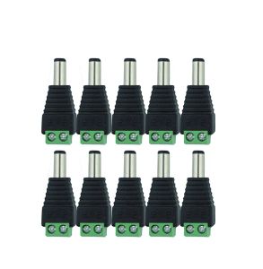 100 pcs 12V 2,1 x 5,5 mm CC Power Power Plug Plug Jack Adapter Connecteur Plug