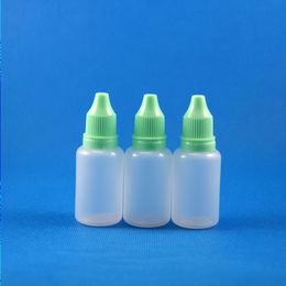 100 Unids 20 ML Frascos Cuentagotas de Plástico A Prueba de Manipulaciones Thief Evidence E CIG Liquid Liquide OIL Juice Vapor 20 mL Qqskl