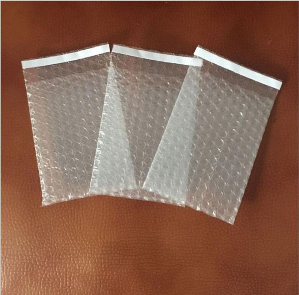 100 PCS Clear Self Seal Bubble Packing Enveloppes Wrap Bags (Largeur 65 - 170mm) x (Longueur 80 - 220mm) Multi Tailles (2.5