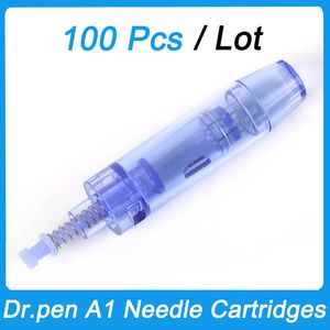 100 stuks Dr.pen A1 naaldcartridge Micro Skin Needling 12 24 36 42 Nano Bajonetpoort Naaldvervanging MTS Tips Fit op Drpen A1 Dermapen F3