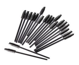 100 PCS Eyelash Eye Cils noir Disposable mascara Brush Brush Makeup Makeup New Nail Art Tool3491255