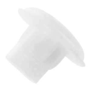 100 pcs Vente chaude décor de meubles de maison 5 mm de trous en plastique blanc de forage de forage de couverture d'image