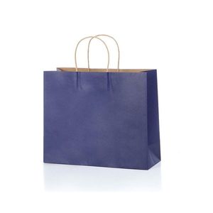 100 Pcs Kraft Paper Retail Shopping Merchandise Party Gift Bags 12 