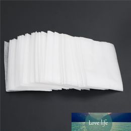 100 stks / partij verkoop 7 * 10cm lege papieren theezakjes warmteafdichting filter papier kruid losse wegwerp tassen t infuser zeef