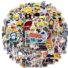 100 Pcs Gemengde Auto Sticker Japanse Anime Voor Laptop Skateboard Pad Fiets Motorfiets PS4 Telefoon Bagage Decal Pvc Gitaar koelkast Stickers