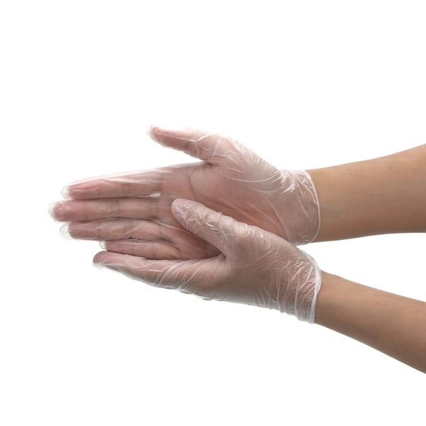 Guantes desechables de nitrilo para manipulación de alimentos, guantes de trabajo para la industria electrónica, tamaño grande, mediano, L, 100 Uds.