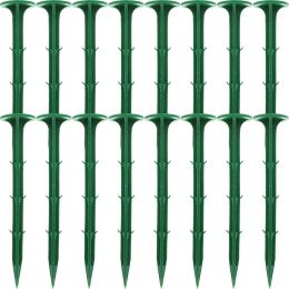 100 pcs Orchard Greenhouse Nails Tents Plastics Stakes Paysage Tissu Fabric Pase pour les plantes de jardin bâbord