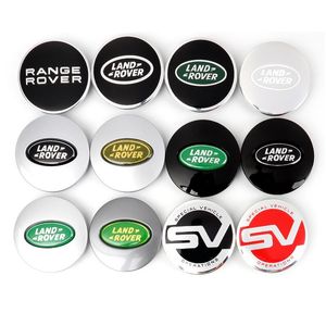 100 PCS Range Rover Land Rover Wheel Center CNetre Hub Caps Emblem Badge Logo 63mm 62 mm