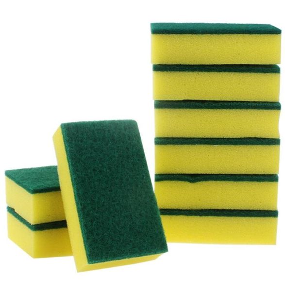 100 PCS LAVE DES PLAQUES RANDUAGES PADS LAVE LAVEUR SPONGE CUIE NANO COTTONS BROSTES POTS DEST