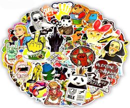 100 pcs étanche étanche étanche et autocollant imperméable pour enfants Carton d'animaux Stickers de jeu Punk For DIY Skateboard Guitarcut L7955988