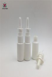 100 pc's hele gesteriliseerde 20 ml hdpe nasale spuitfles 20 ml nasale spuitpompen fles 20 ml nasale applicator4174675
